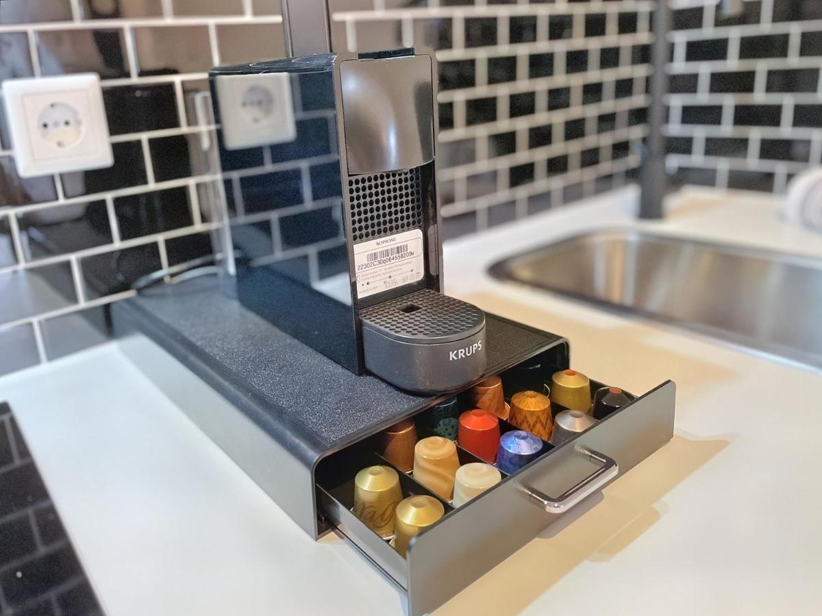 Milpau Recklinghausen1 - Modernes Und Zentrales Premium-Apartment Mit Queensize-Bett, Netflix, Nespresso, Smart-Tv Und Privatparkplatz Extérieur photo